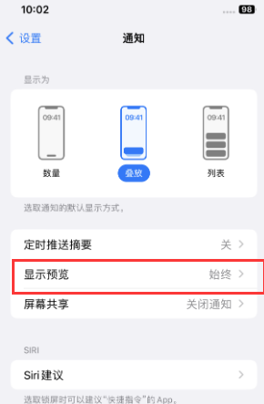 津市苹果售后维修中心分享iPhone手机收不到通知怎么办 