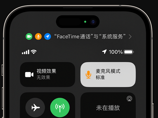 津市苹果授权维修网点分享iPhone在通话时让你的声音更清晰 