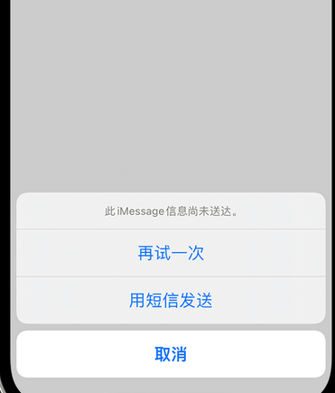 津市apple维修iPhone上无法正常发送iMessage信息