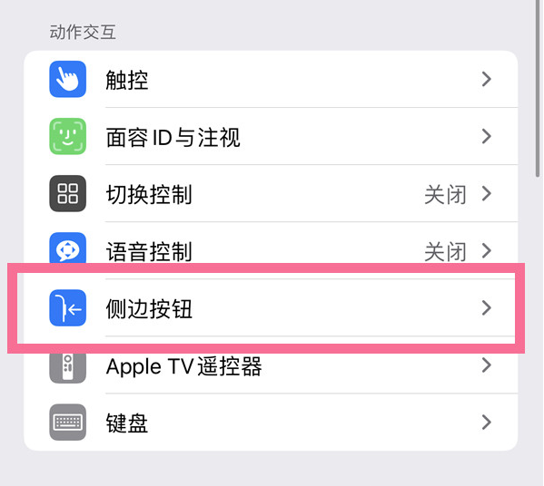 津市苹果14维修店分享iPhone14 Plus侧键双击下载功能关闭方法 